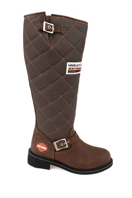 Dark Brown Hakiki Deri Kadın Bot & Bootie HD0777005803