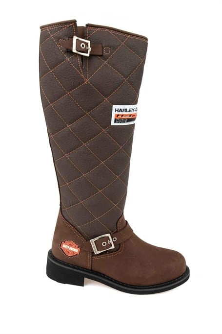 Dark Brown Hakiki Deri Kadın Bot & Bootie HD0777005803