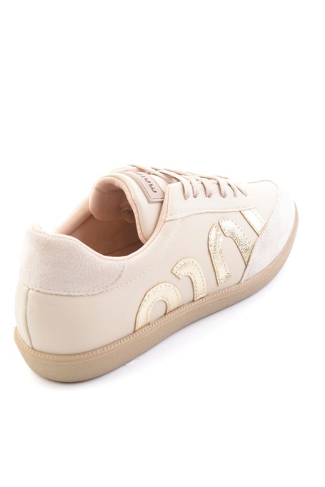 Ekru Bej  Kadın Sneaker K01179888809