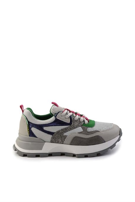 Gri Yeşil  Kadın Sneaker K01429160009