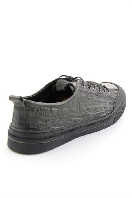Haki Hakiki Deri Erkek Sneaker E01900251044