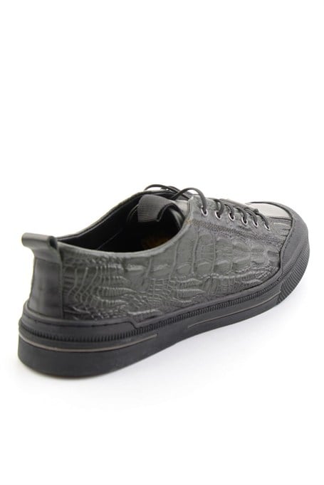 Haki Hakiki Deri Erkek Sneaker E01900251044