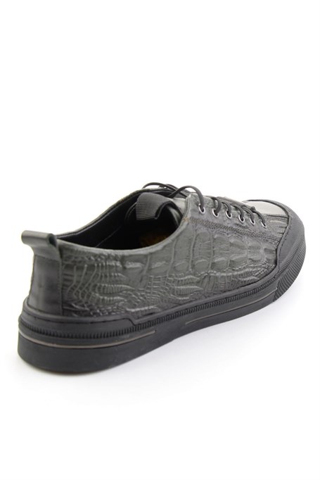 Haki Hakiki Deri Erkek Sneaker E01900251044