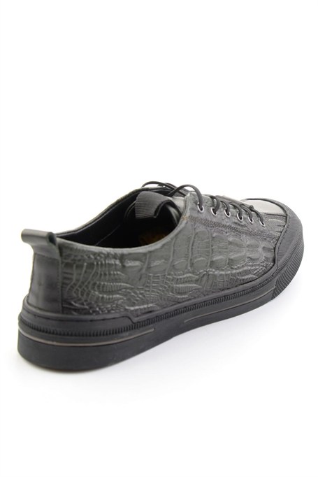 Haki Hakiki Deri Erkek Sneaker E01900251044