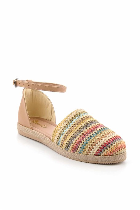 Hardal Çok Renkli  Kadın Espadril K01823251528