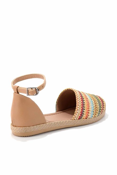 Hardal Çok Renkli  Kadın Espadril K01823251528
