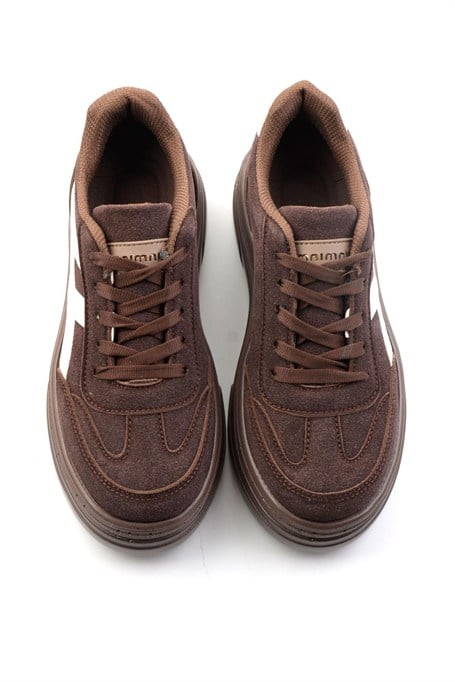 Kahve Bej  Kadın Sneaker K01705018372