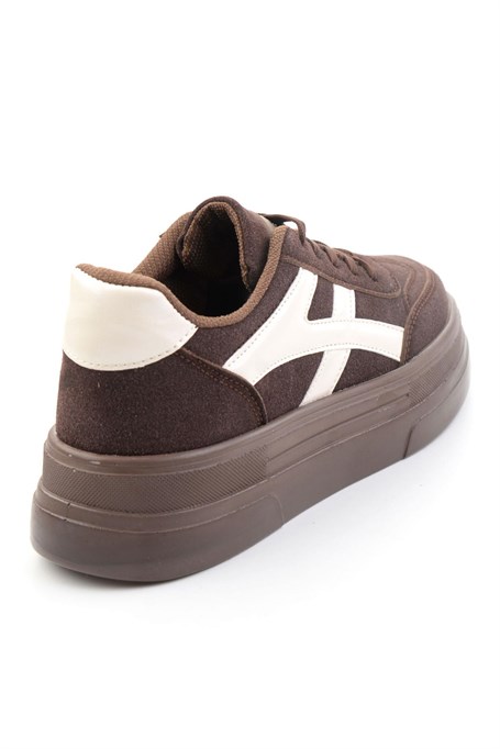 Kahve Bej  Kadın Sneaker K01705018372