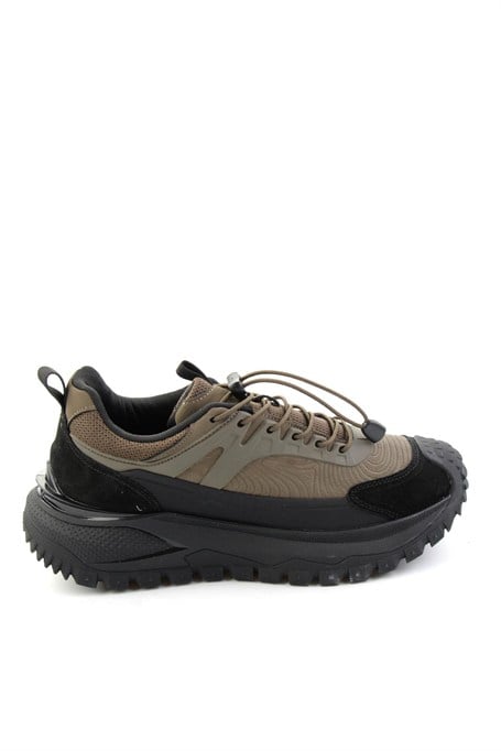 Kahve Hakiki Deri Erkek Sneaker E01175561103
