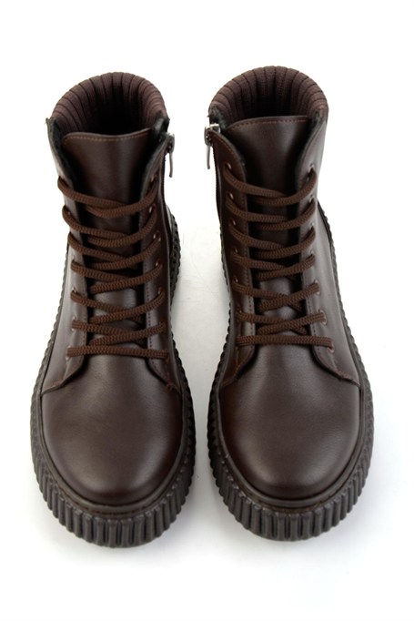 Kahve  Kadın Bot & Bootie K02138050809