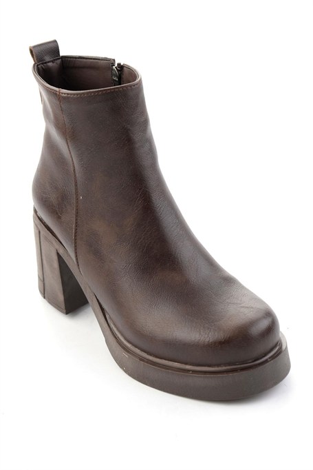 Kahve  Kadın Bot & Bootie K02140433809