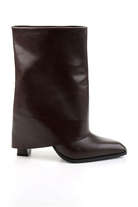 Kahve  Kadın Bot & Bootie K02565070309