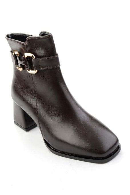 Kahve  Kadın Bot & Bootie K02823051809