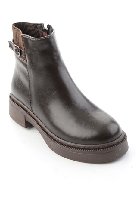 Kahve  Kadın Bot & Bootie K02980070209