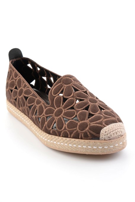 Kahve  Kadın Espadril K01117992302