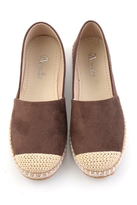 Kahve  Kadın Espadril K01125010271