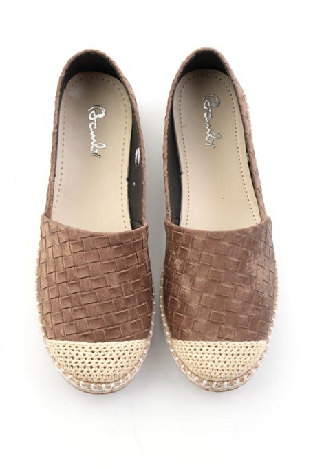 Kahve  Kadın Espadril K01125010471