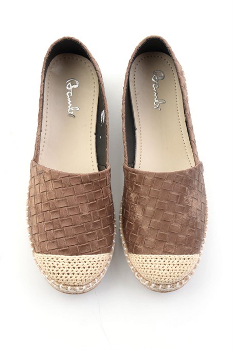 Kahve  Kadın Espadril K01125010471