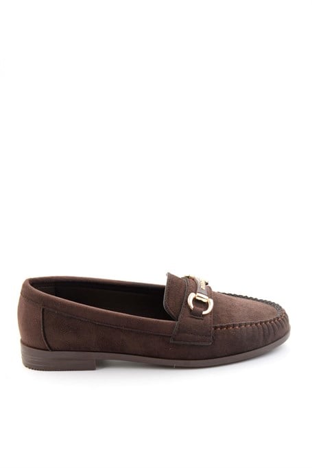Kahve  Kadın Loafer Ayakkabı K01140006872