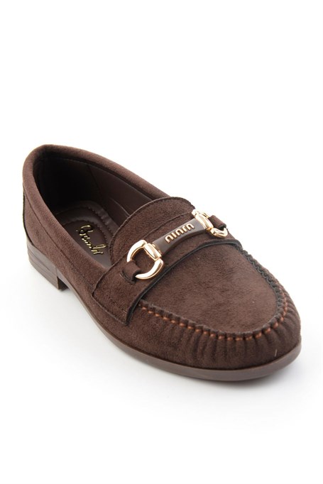 Kahve  Kadın Loafer Ayakkabı K01140006872