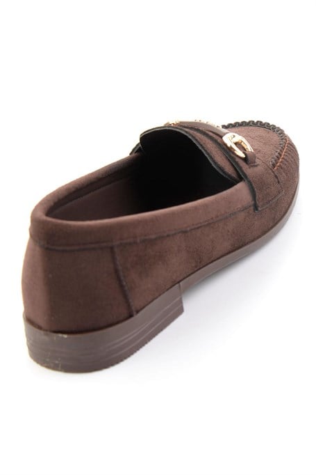 Kahve  Kadın Loafer Ayakkabı K01140006872