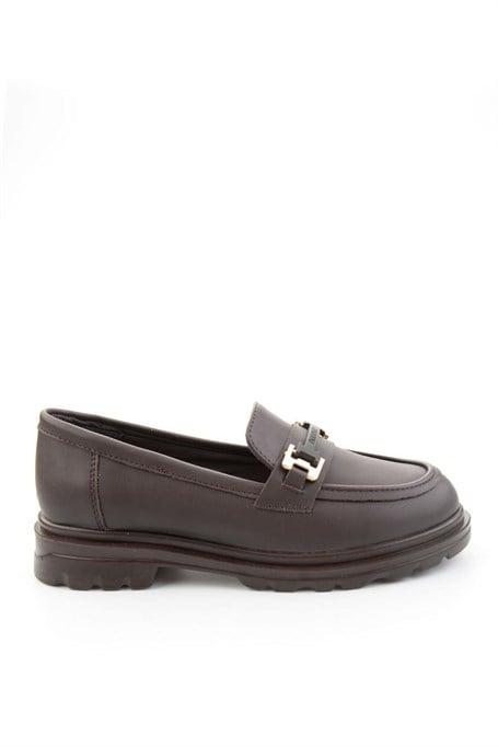 Kahve  Kadın Loafer Ayakkabı K01179828109