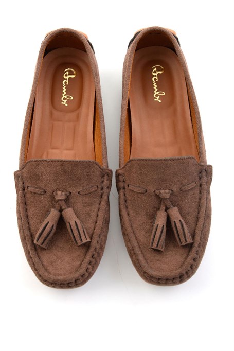 Kahve  Kadın Loafer Ayakkabı K01309000672