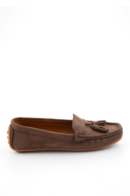 Kahve  Kadın Loafer Ayakkabı K01309000672