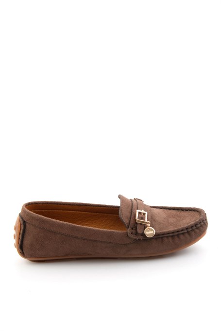 Kahve  Kadın Loafer Ayakkabı K01309000772