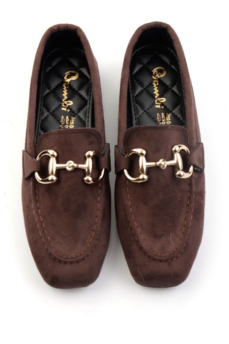 Kahve  Kadın Loafer Ayakkabı K01360060072