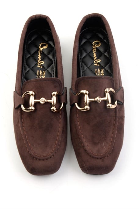 Kahve  Kadın Loafer Ayakkabı K01360060072
