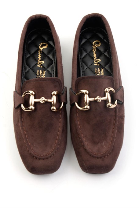 Kahve  Kadın Loafer Ayakkabı K01360060072