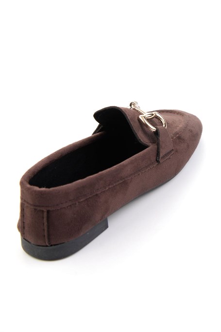 Kahve  Kadın Loafer Ayakkabı K01360060072