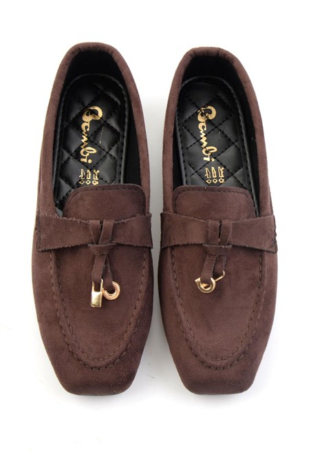 Kahve  Kadın Loafer Ayakkabı K01360060172