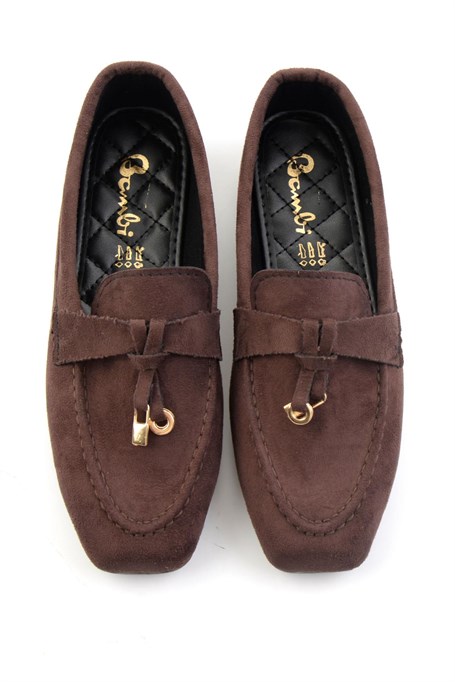 Kahve  Kadın Loafer Ayakkabı K01360060172
