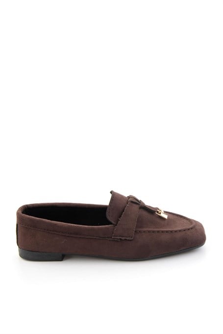 Kahve  Kadın Loafer Ayakkabı K01360060172