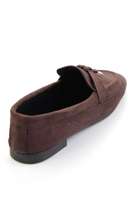 Kahve  Kadın Loafer Ayakkabı K01360060172