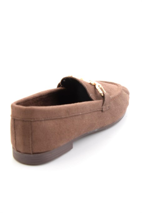 Kahve  Kadın Loafer Ayakkabı K01503727102