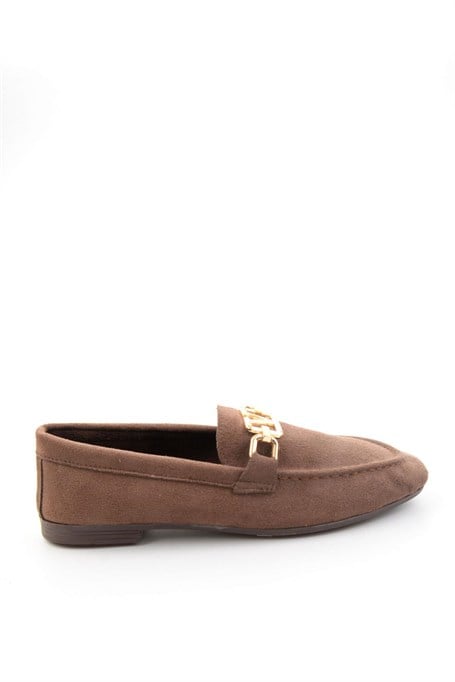 Kahve  Kadın Loafer Ayakkabı K01503727102