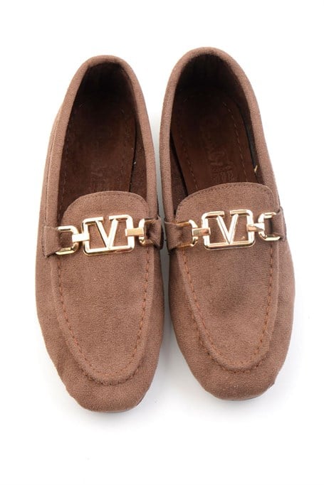 Kahve  Kadın Loafer Ayakkabı K01503727102