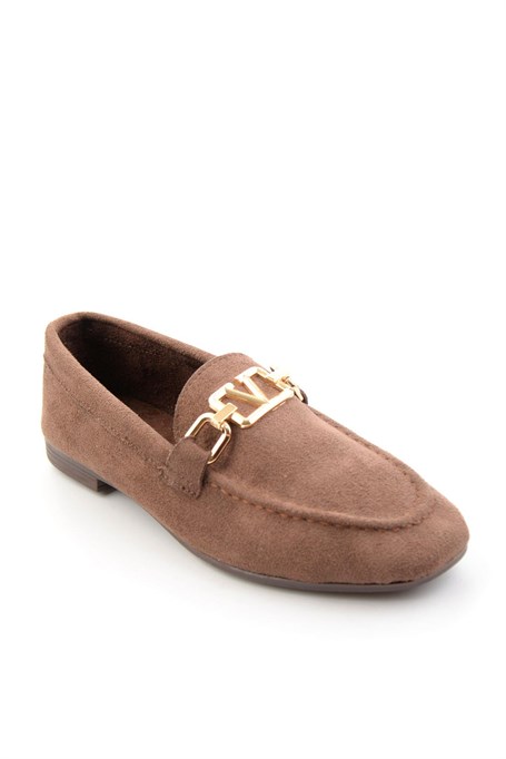 Kahve  Kadın Loafer Ayakkabı K01503727102