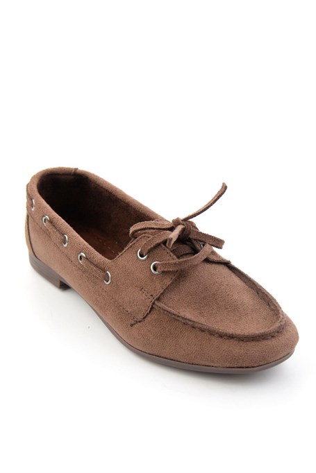 Kahve  Kadın Loafer Ayakkabı K01503727572