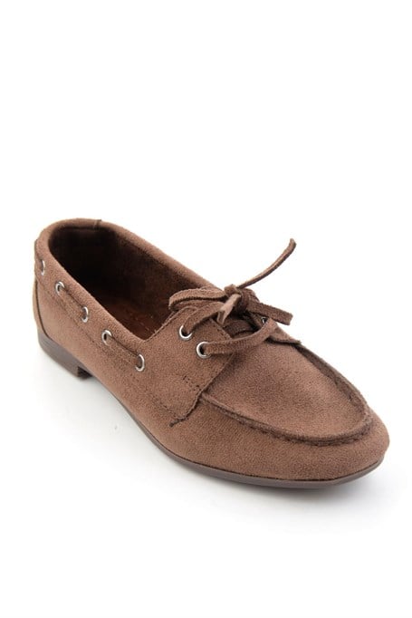 Kahve  Kadın Loafer Ayakkabı K01503727572