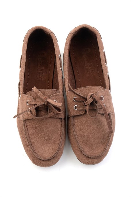 Kahve  Kadın Loafer Ayakkabı K01503727572