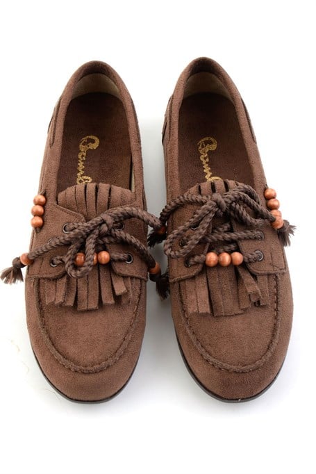Kahve  Kadın Loafer Ayakkabı K01566004872