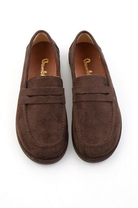 Kahve  Kadın Loafer Ayakkabı K01606034372