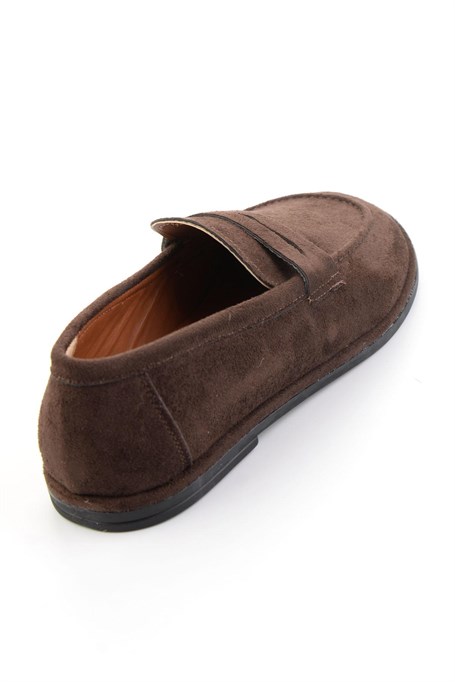 Kahve  Kadın Loafer Ayakkabı K01606034372