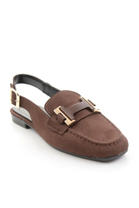 Kahve  Kadın Loafer Ayakkabı K01641023272