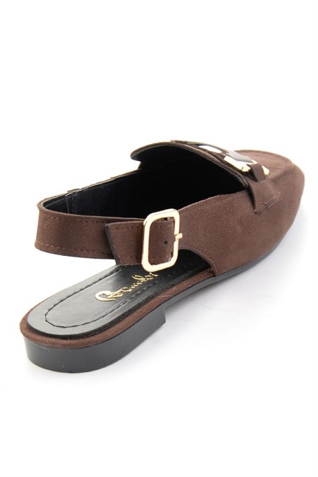 Kahve  Kadın Loafer Ayakkabı K01641023272