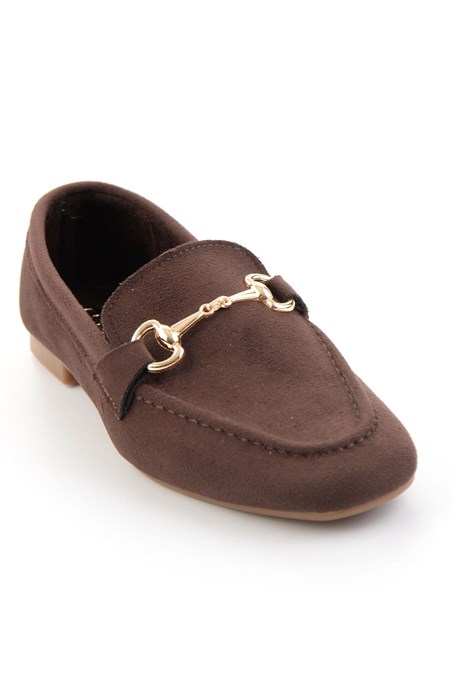 Kahve  Kadın Loafer Ayakkabı K01671057872